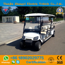 Zhongyi 8 Passengers off Road Battery Powered Classic Shuttle Electric Sightseeing Golf Cart with High Quality
